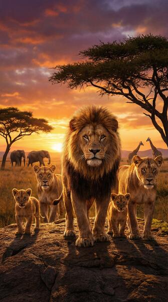 《非洲大草原》高清纪录视频海报